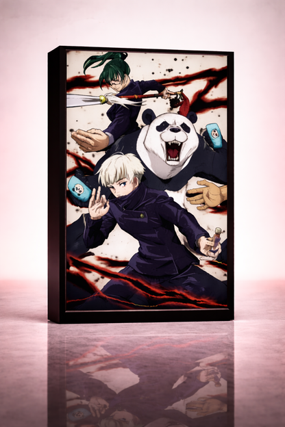 Jujutsu Kaisen: Sorcery Unleashed 3D Poster