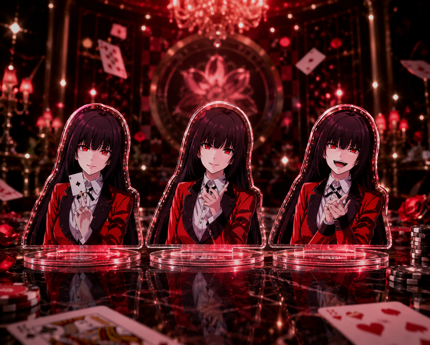 Kakegurui 3D Sticker