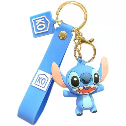 Happy Stitch Keychain