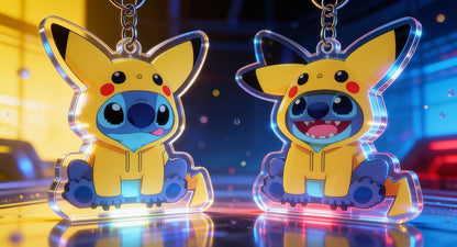 Stitch 3D Keychains