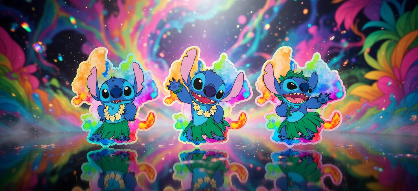 Stitch 3D Stickers
