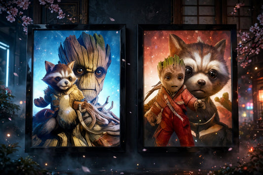 Guardians of the Galaxy 3D Poster