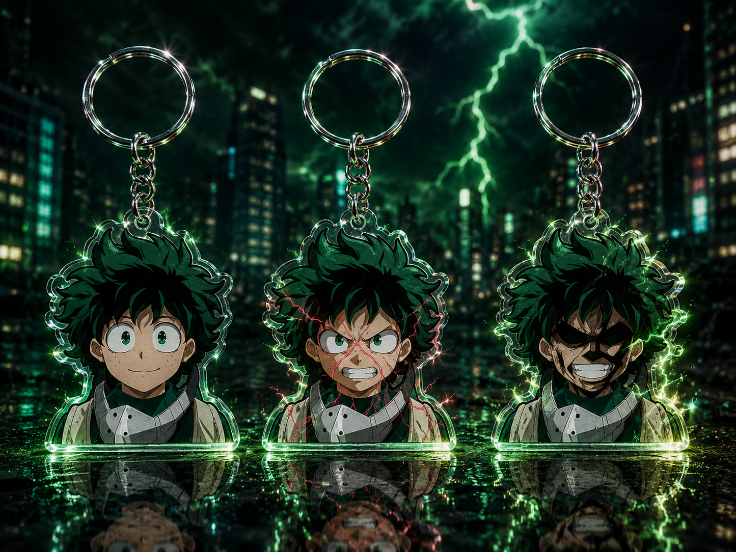 My Hero Academia: Character 3D Keychains