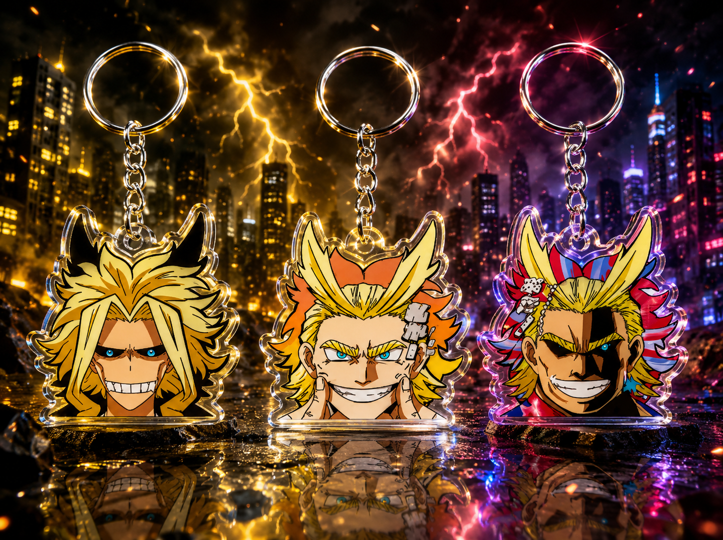 My Hero Academia: Character 3D Keychains