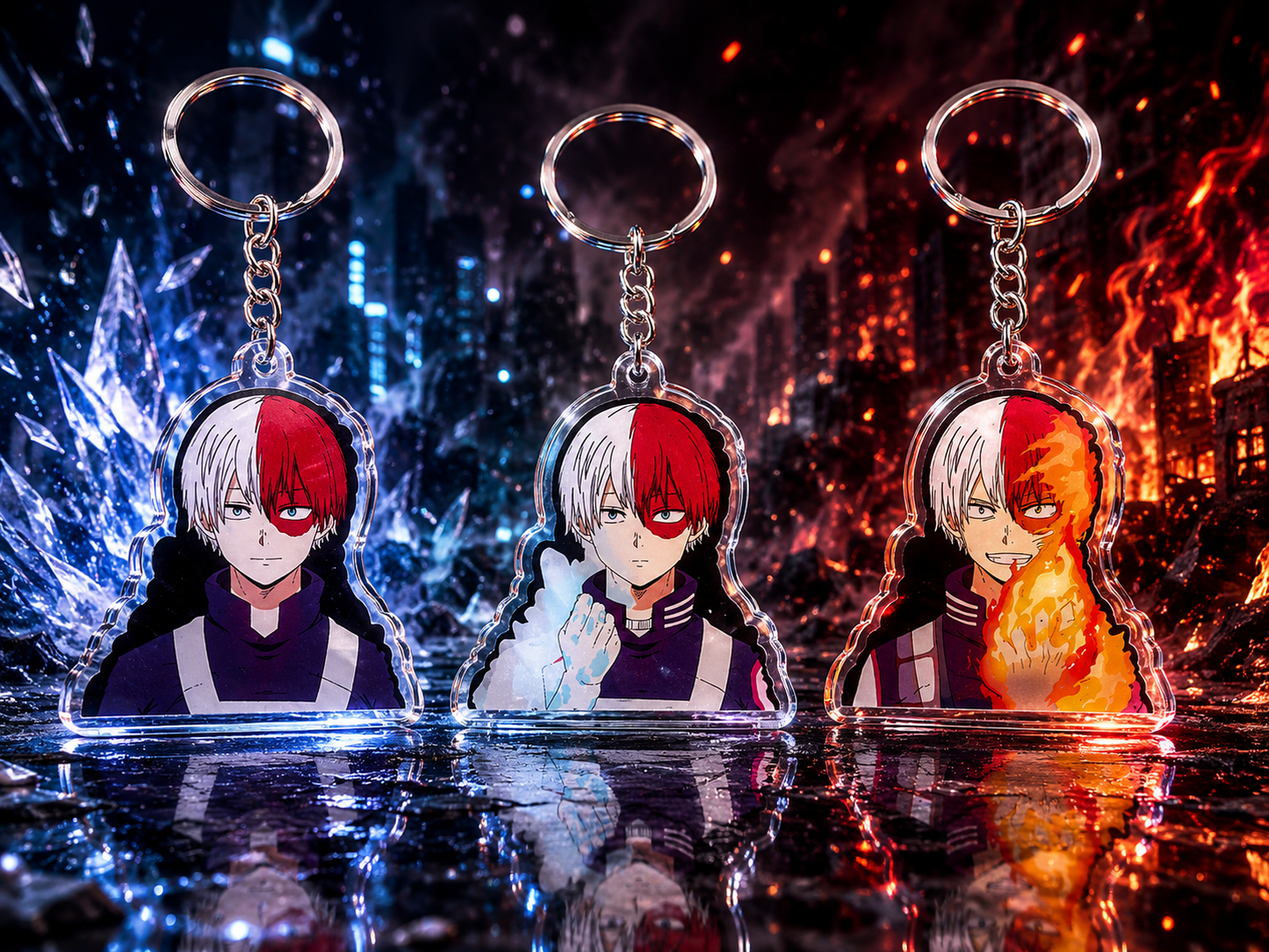 My Hero Academia: Character 3D Keychains