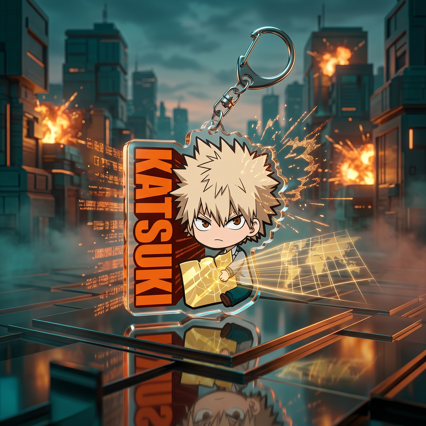 My Hero Academia Keychains
