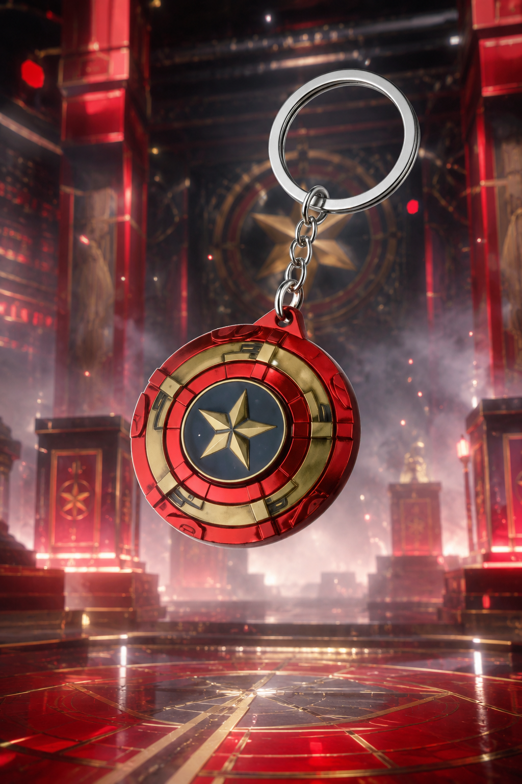 Marvel: Hero Medallion Keychains