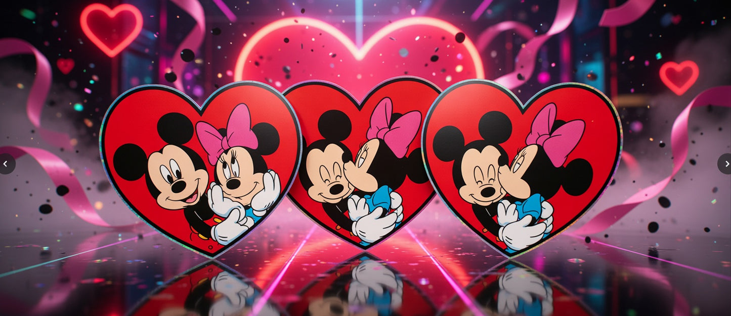 Mikey Mouse 3D Sticker