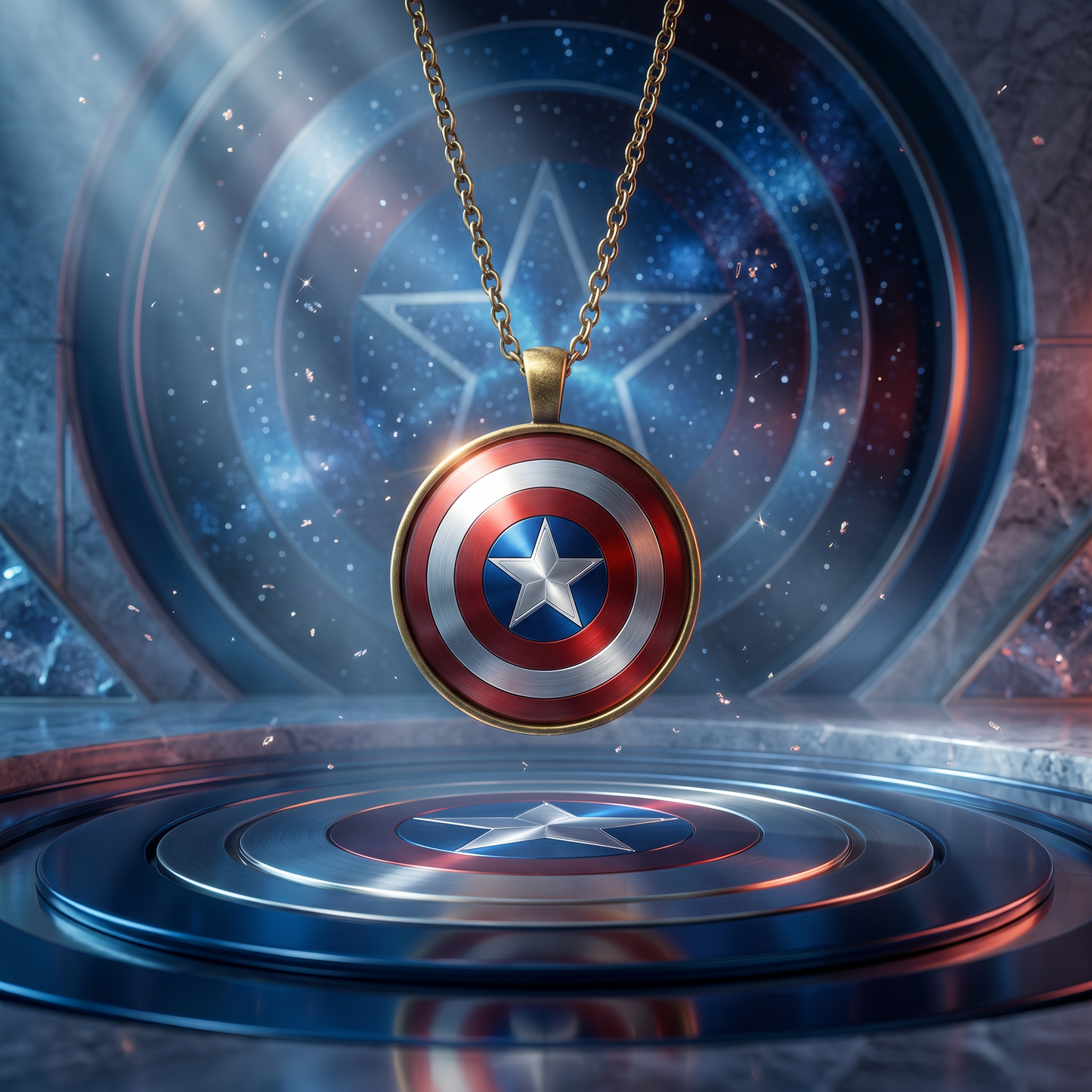 Marvel: Captain America Necklace