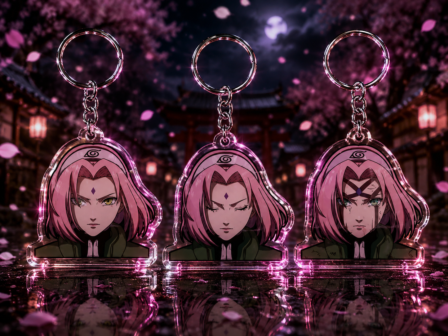 Naruto: Character 3D Keychains