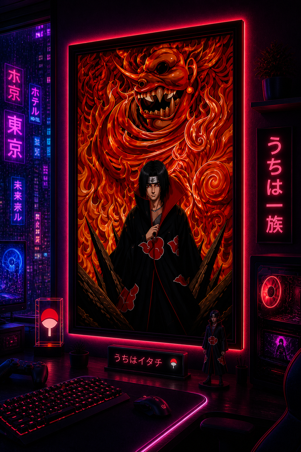 Naruto: Uchiha Susanoo Unleashed 3D Poster
