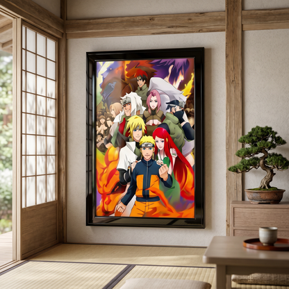 Naruto: Shinobi Saga 3D Poster