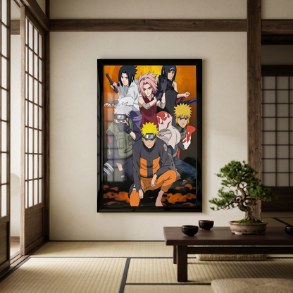 Naruto: Shinobi Saga 3D Poster