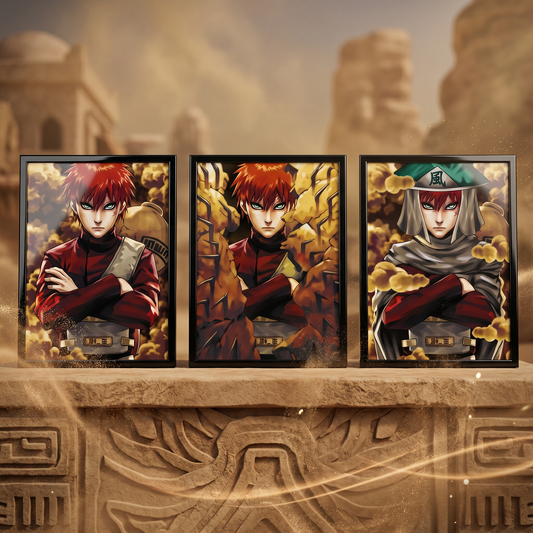 Naruto: Gaara of the Desert 3D Poster
