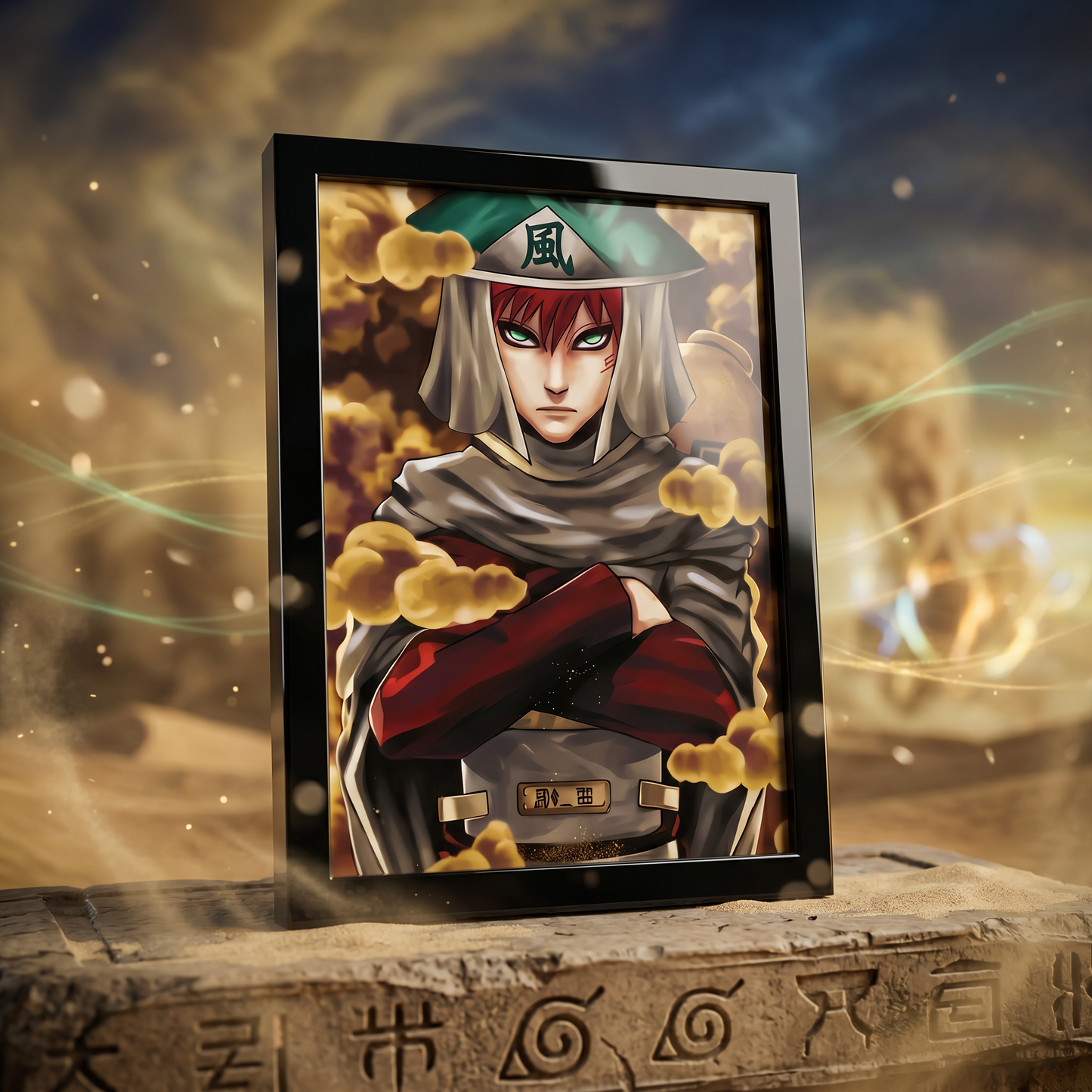 Naruto: Gaara of the Desert 3D Poster
