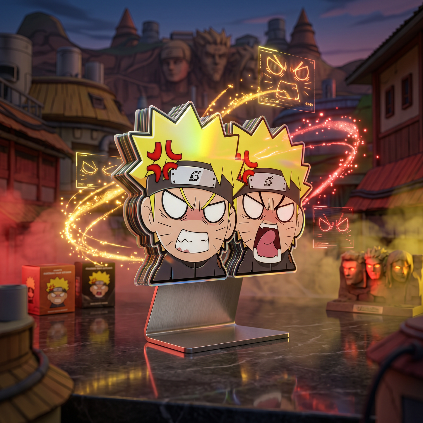 Naruto 3D Stickers