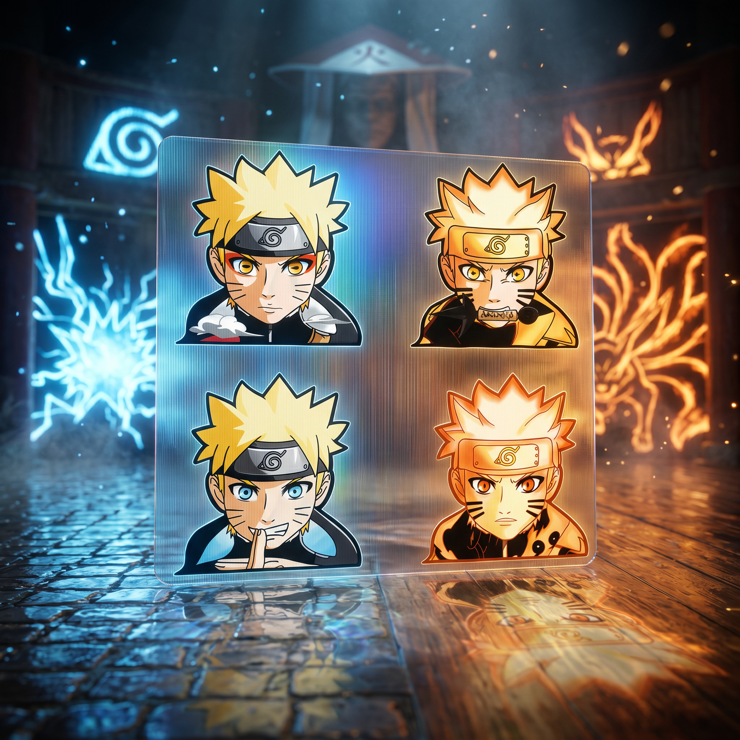 Naruto 3D Stickers