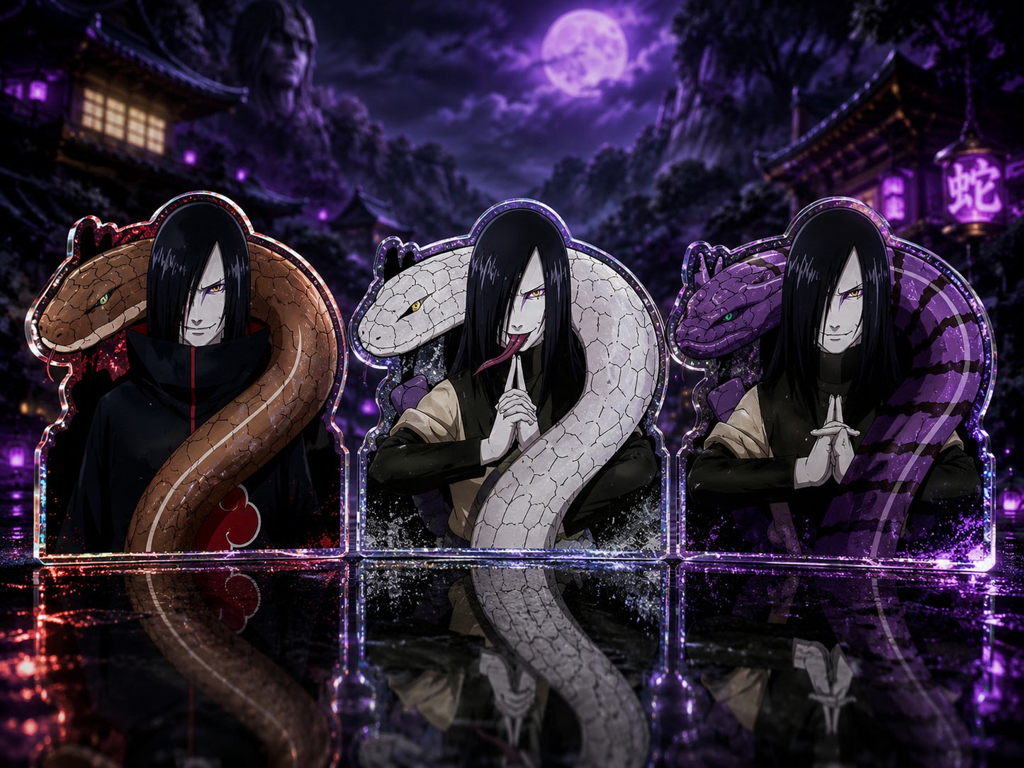 Naruto: Character 3D Stickers