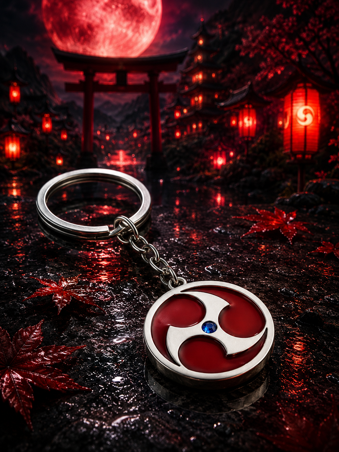 Naruto: Sharingan Keychains
