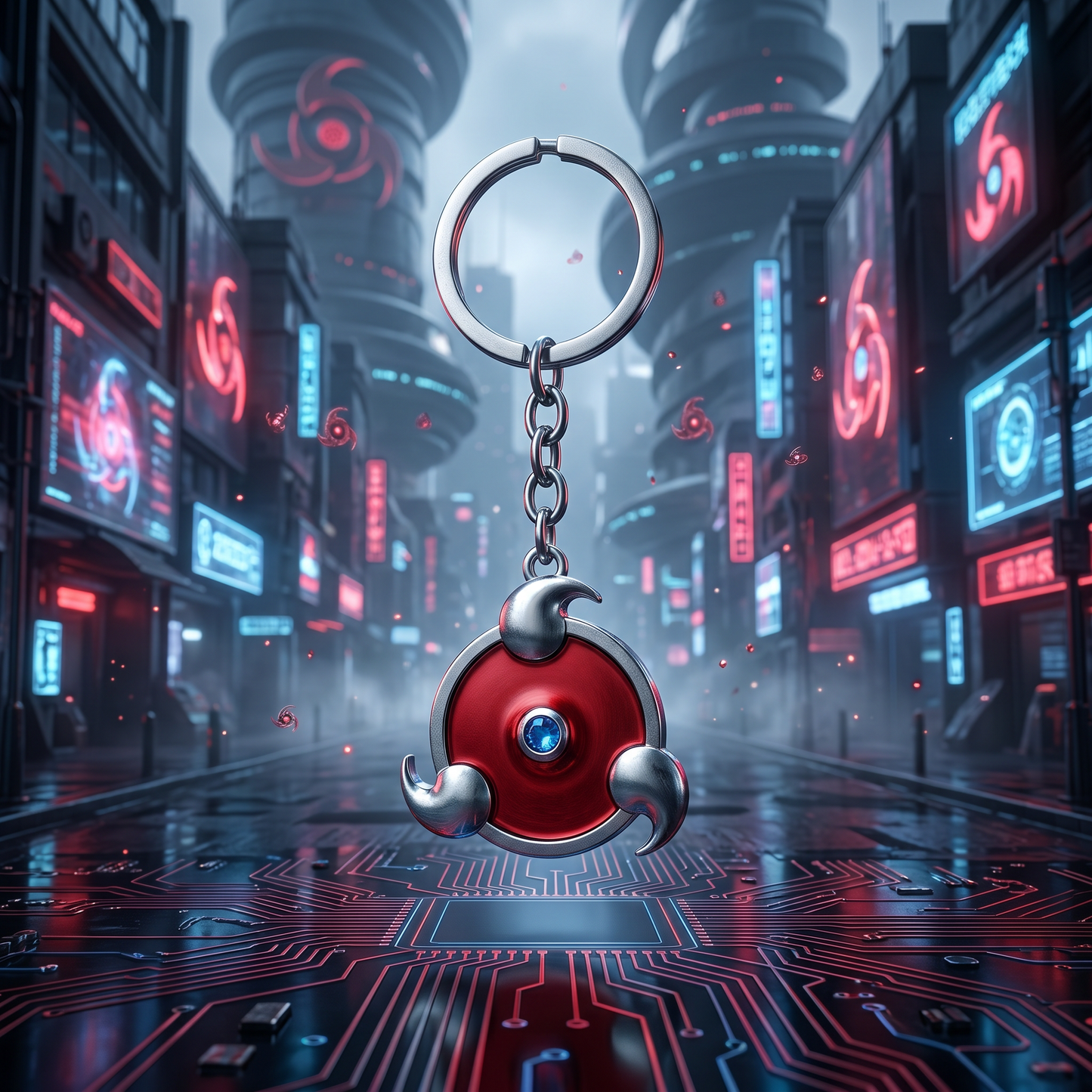Naruto: Sharingan Keychains