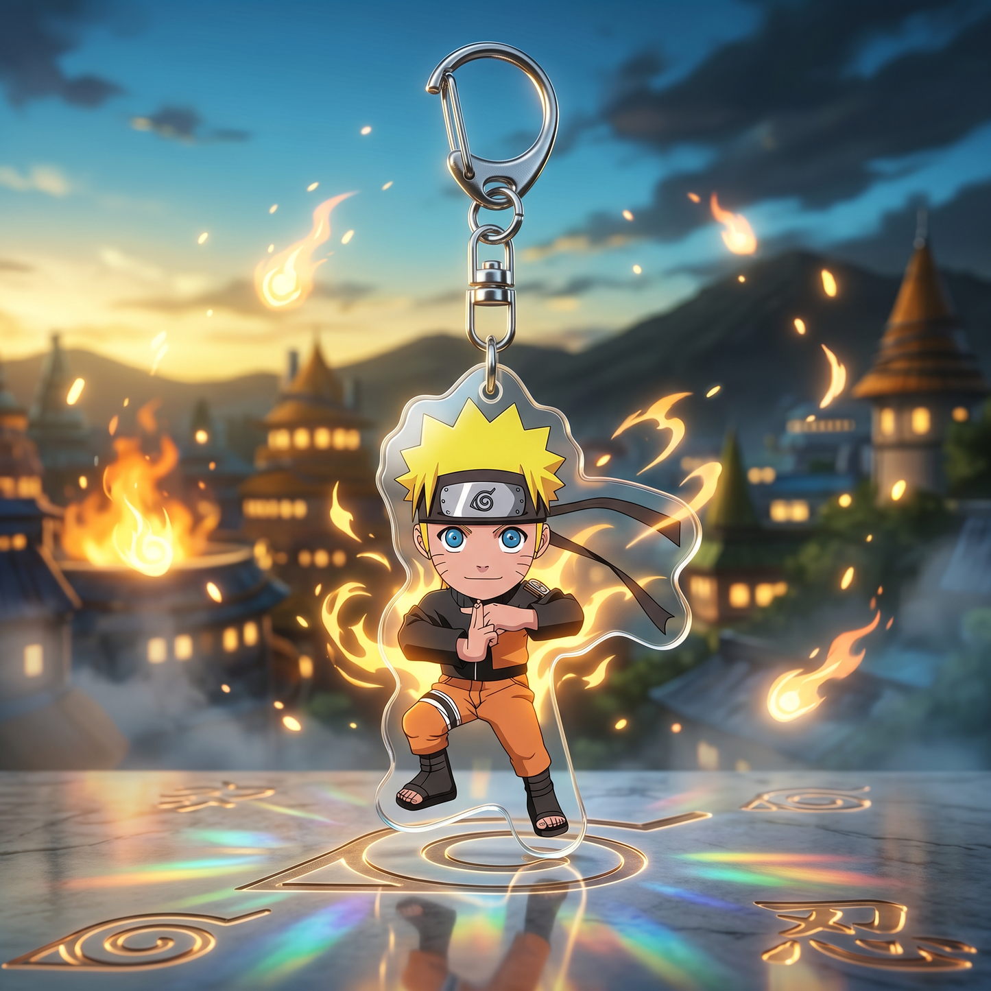 Naruto Acrylic Keychains