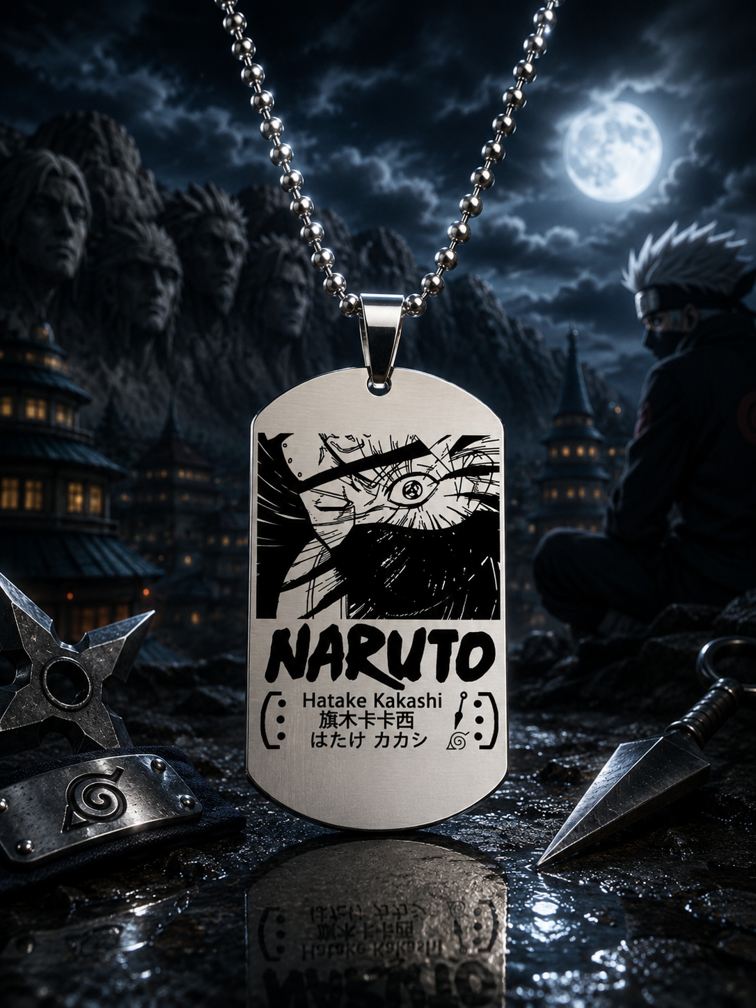 Naruto: Shinobi Dog Tags