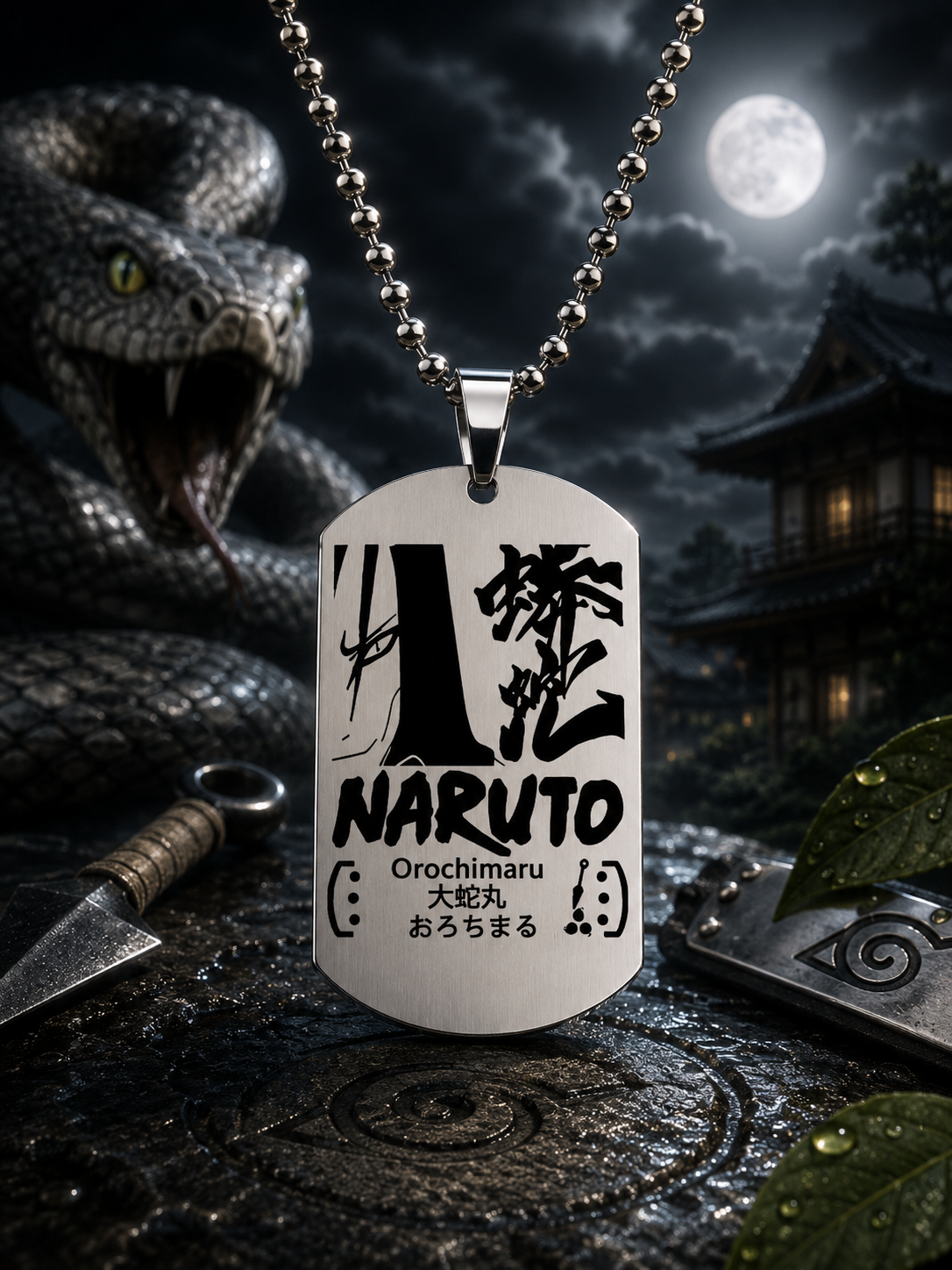 Naruto: Shinobi Dog Tags
