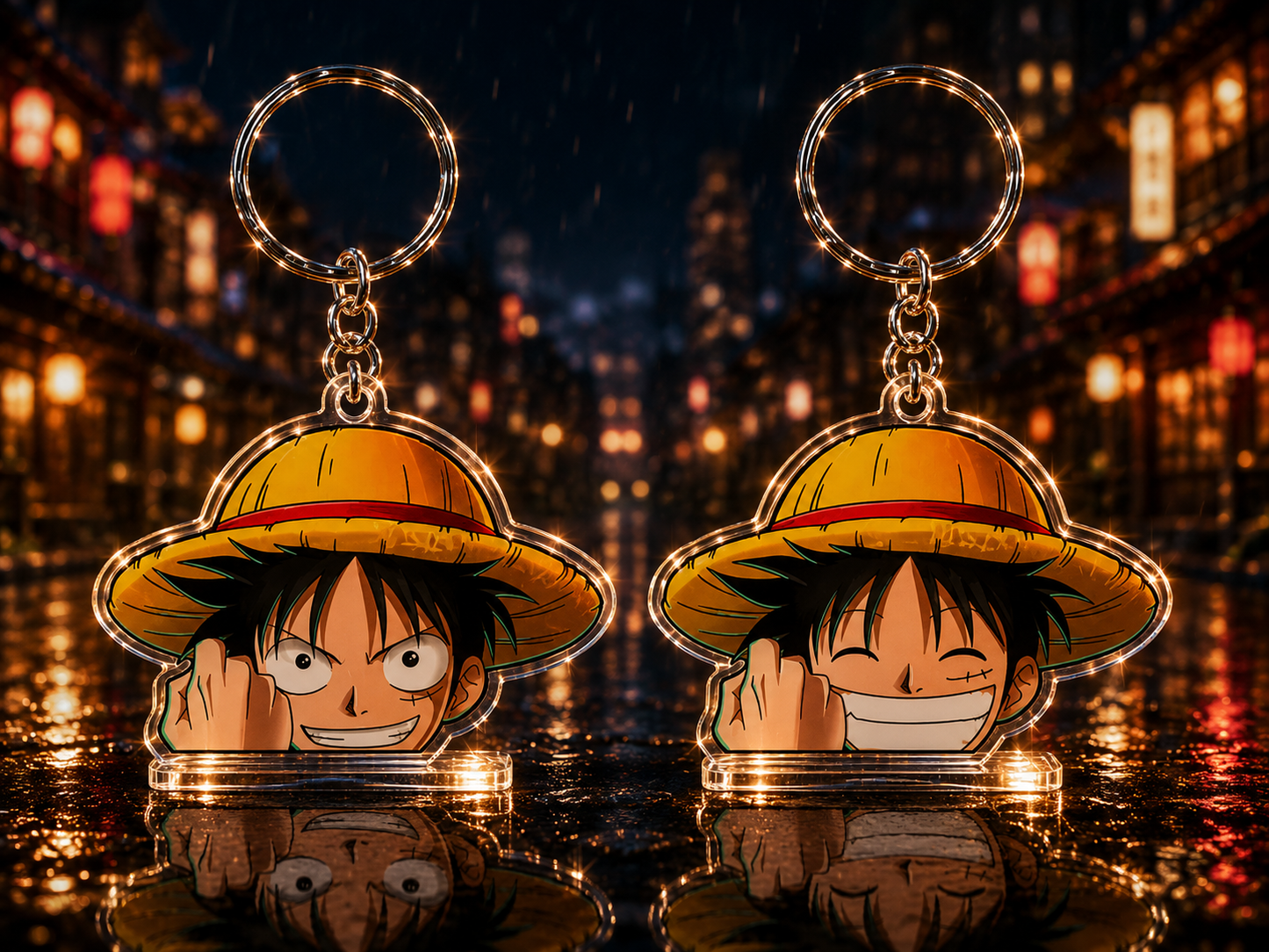 One Piece 3D Keychains