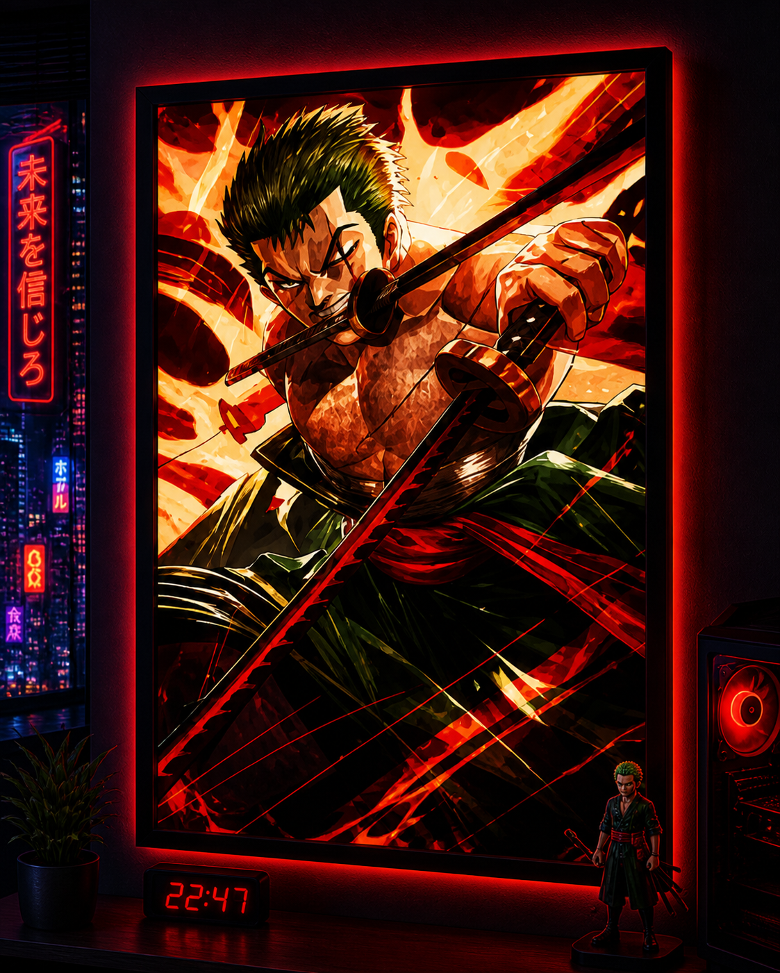 One Piece: Monster Trio 3D Poster