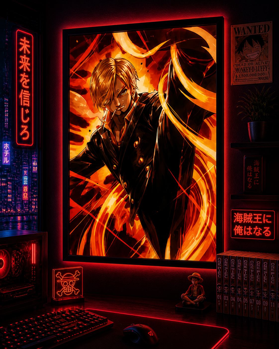 One Piece: Monster Trio 3D Poster