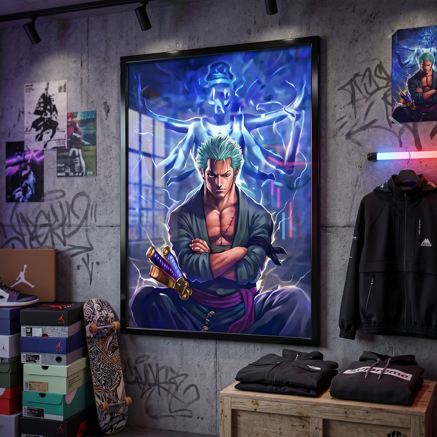 One Piece: Roronoa Zoro 3D Poster