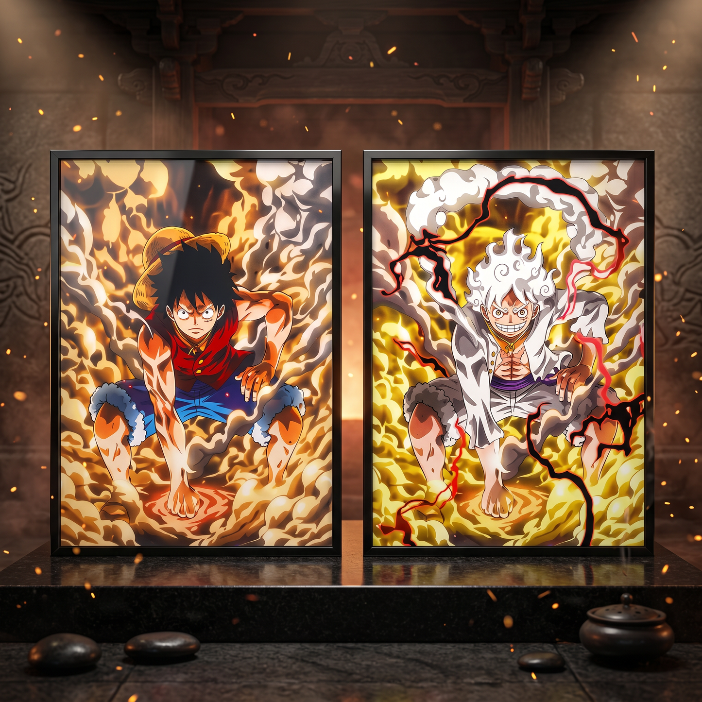 One Piece: Luffy's Nika Awakening 3D Poster