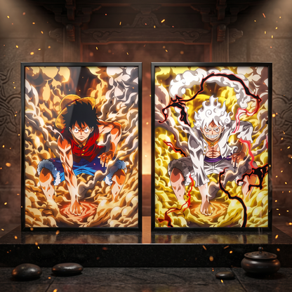 One Piece: Luffy's Nika Awakening 3D Poster