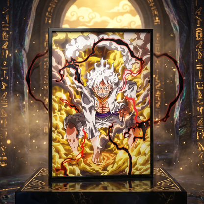 One Piece: Luffy's Nika Awakening 3D Poster