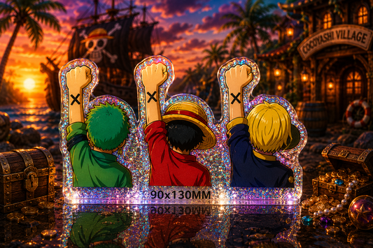 One Piece: Monster Trio 3D Sticker