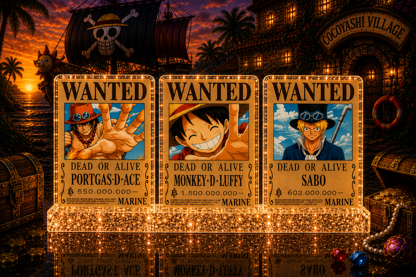 One Piece: Most Wanted 3D Stickers