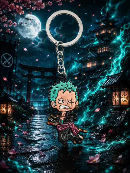 One Piece: Metal Character Keychains
