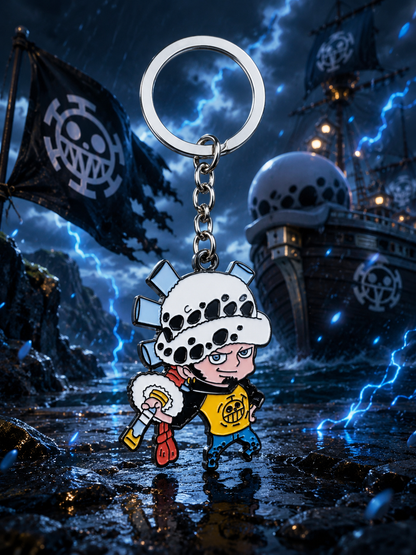 One Piece: Metal Character Keychains