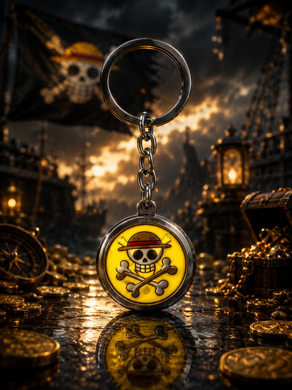 One Piece: Bronze Emblem Keychains