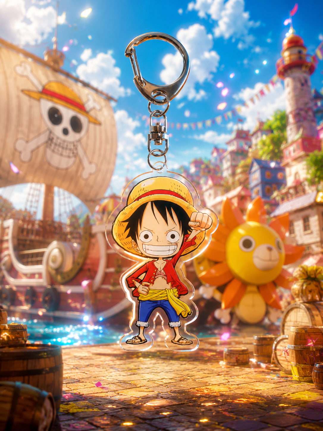 One Piece: Chibi Acrylic Keychains