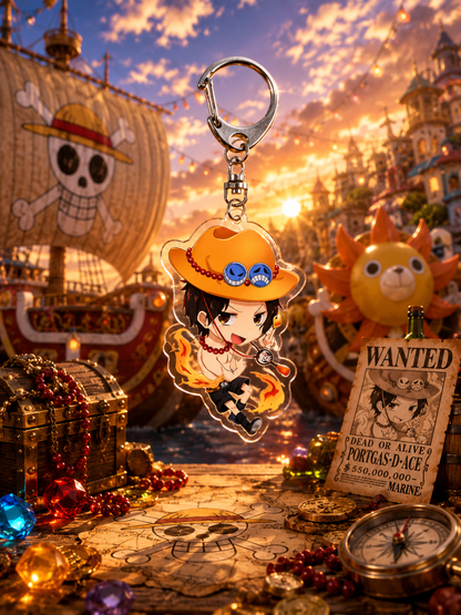 One Piece: Chibi Acrylic Keychains