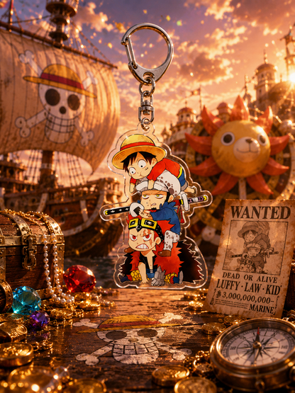 One Piece: Chibi Acrylic Keychains
