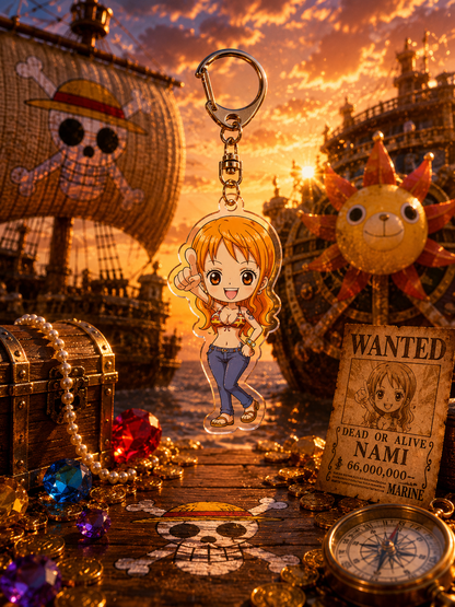 One Piece: Chibi Acrylic Keychains