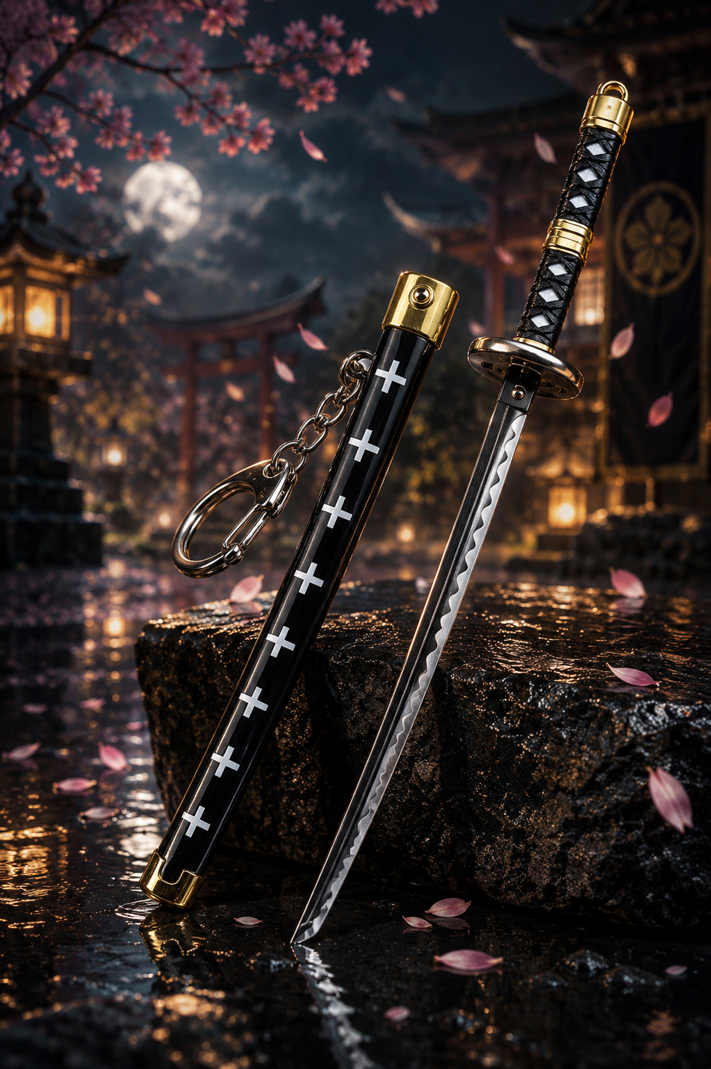 One Piece: Mini Katana Keychains