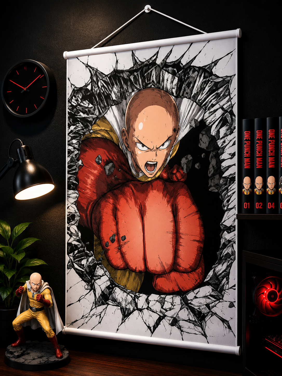 One Punch Man: Saitama Wall Scroll
