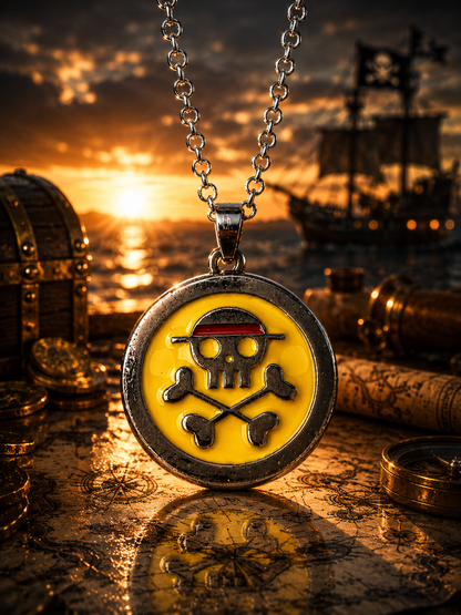 One Piece: Jolly Roger Pendant Necklaces