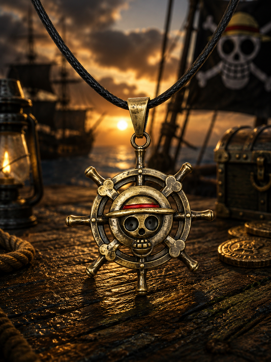 One Piece: Jolly Roger Pendant Necklaces