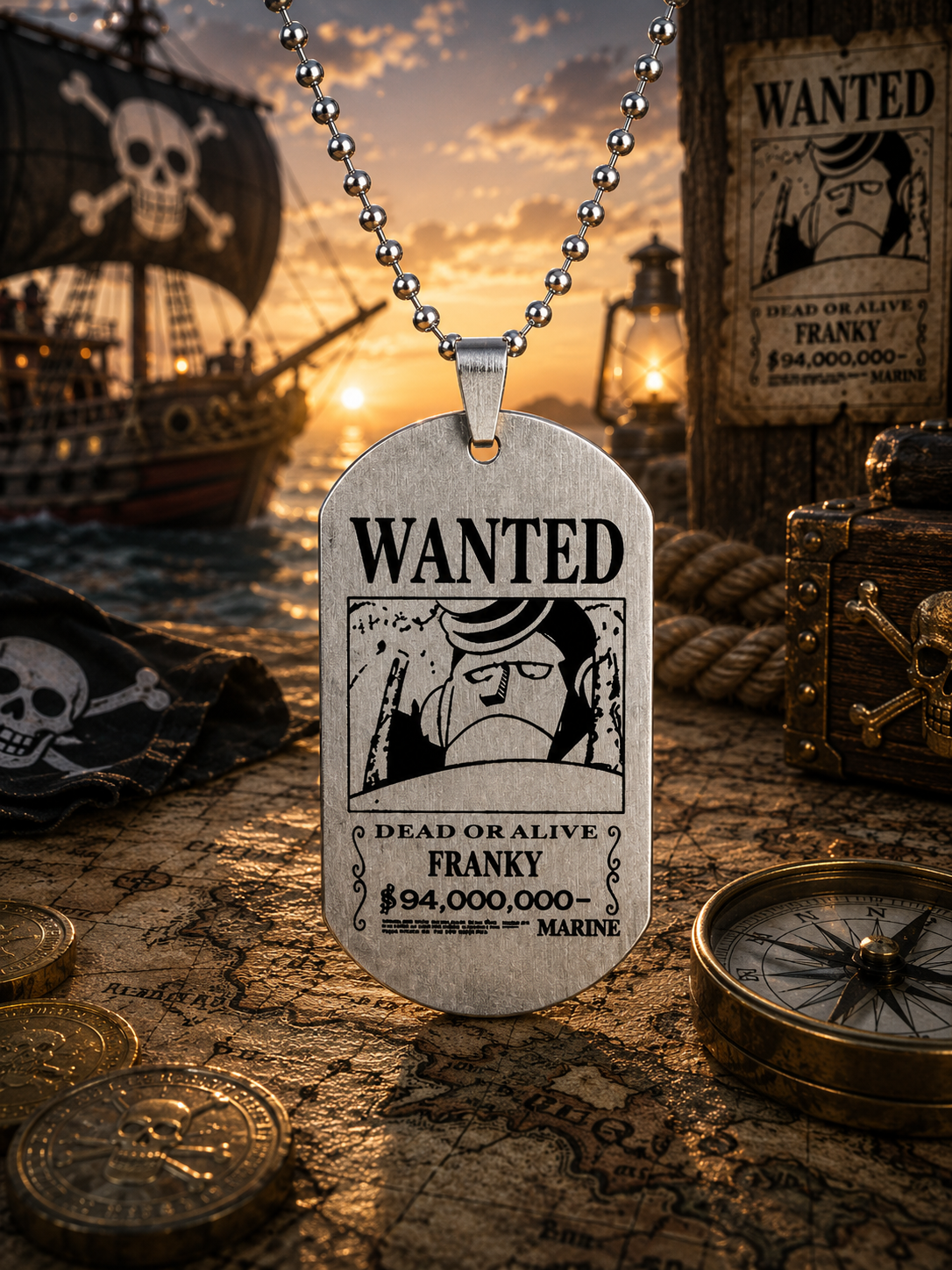 One Piece: Most Wanted Dog Tags