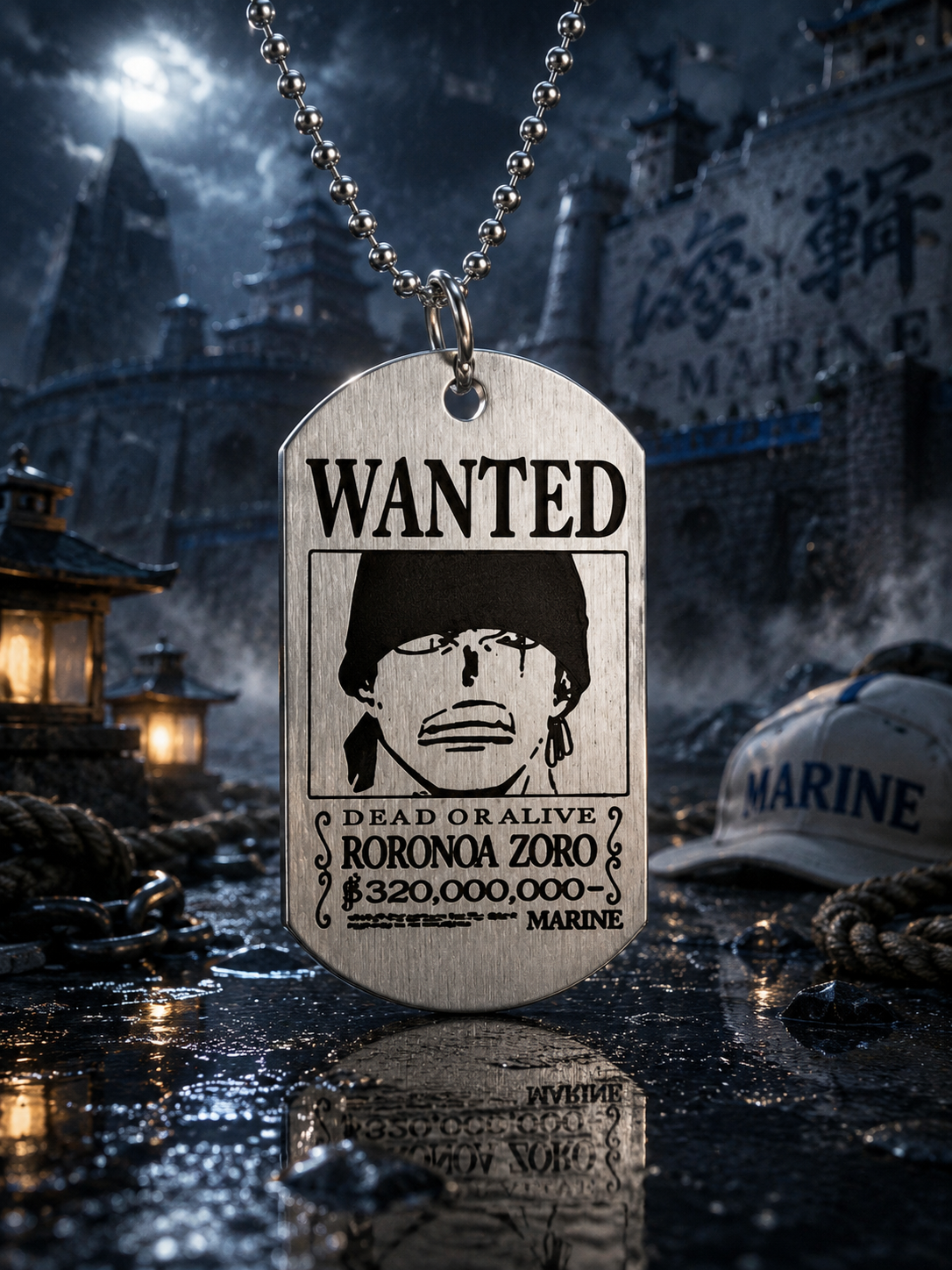 One Piece: Most Wanted Dog Tags