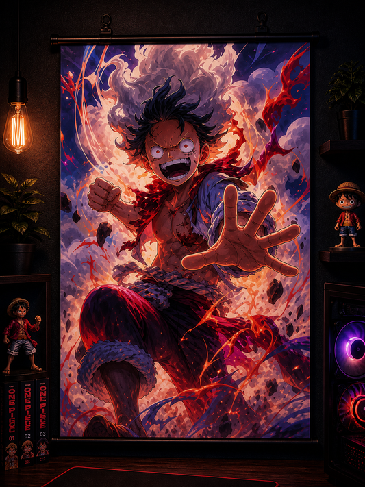 One Piece: Raging Haki Wall Scroll